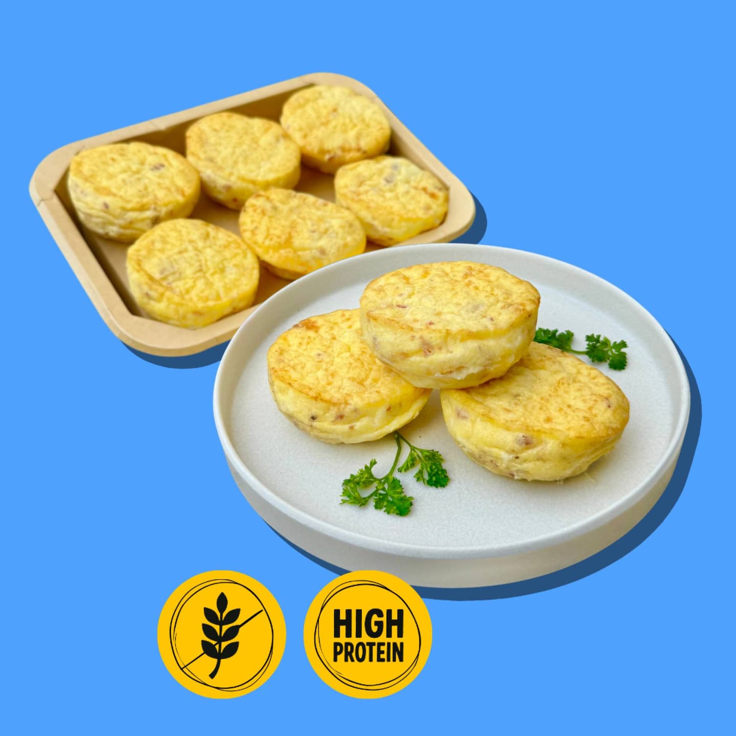 Bacon Cheddar Egg Bites (6-Pack)
